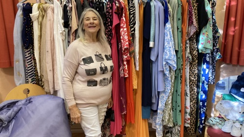 Coffee Cake and Pre-loved clothes